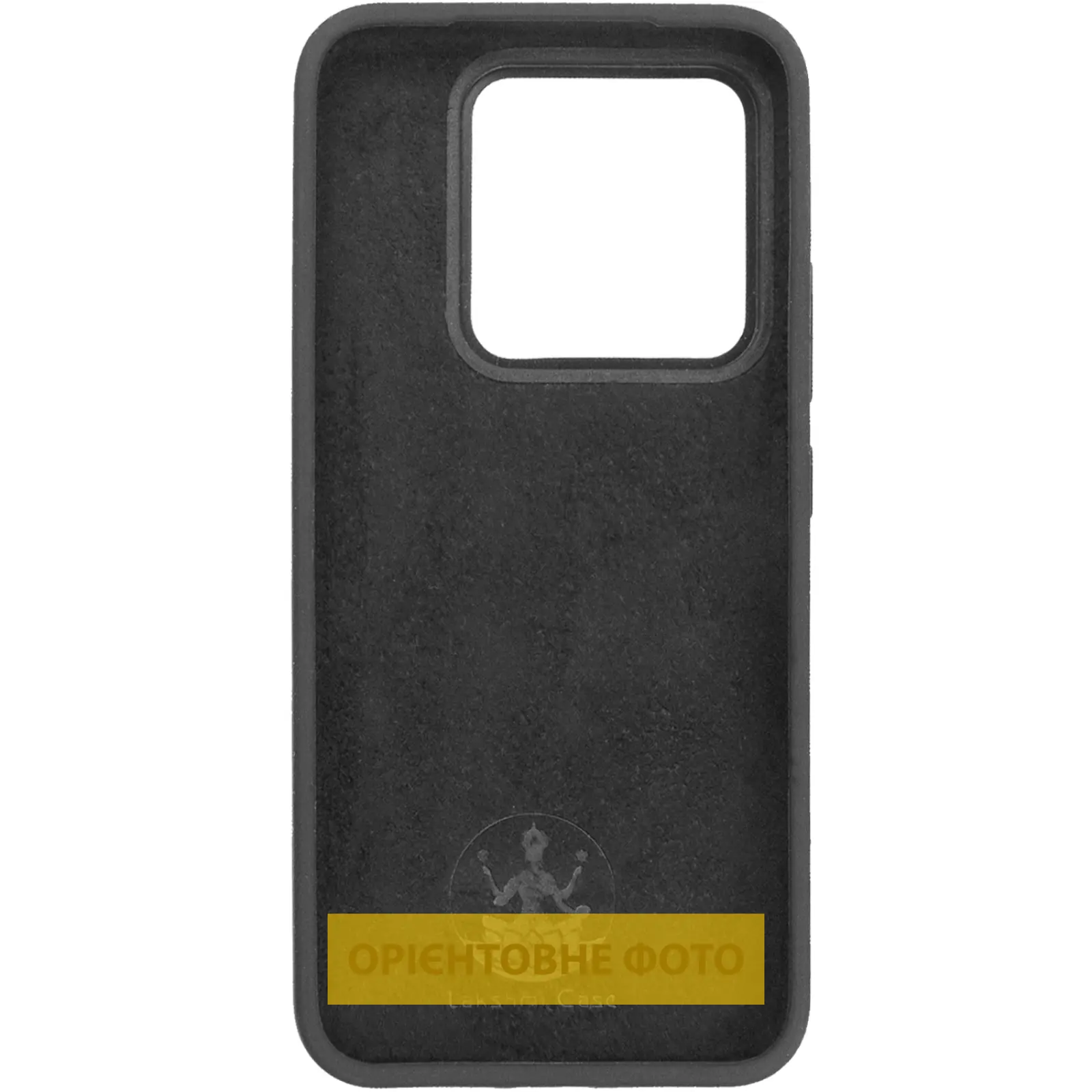 Чехол Silicone Cover Lakshmi (AAA) для Xiaomi 17 Pro, Черный / Black 2, Силикон, купить оптом с доставкой