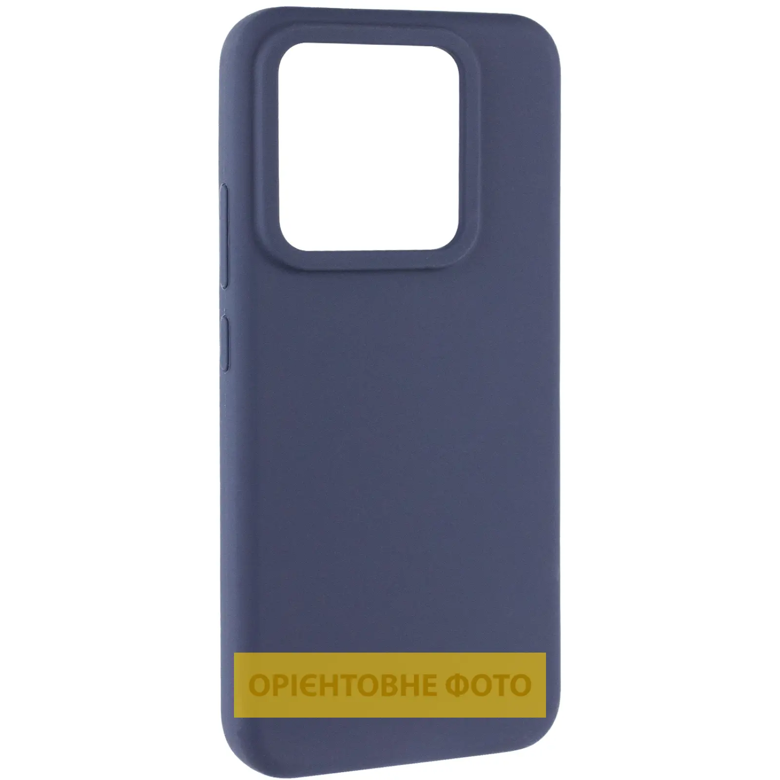 Чехол Silicone Cover Lakshmi (AAA) для Xiaomi 17 Pro Max, Темно-синий / Midnight blue, Силикон, купить оптом с доставкой