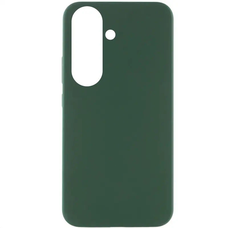 Чехол Silicone Cover Lakshmi (AAA) для Samsung Galaxy S26+, Зеленый / Cyprus Green, Силикон, купить оптом с доставкой