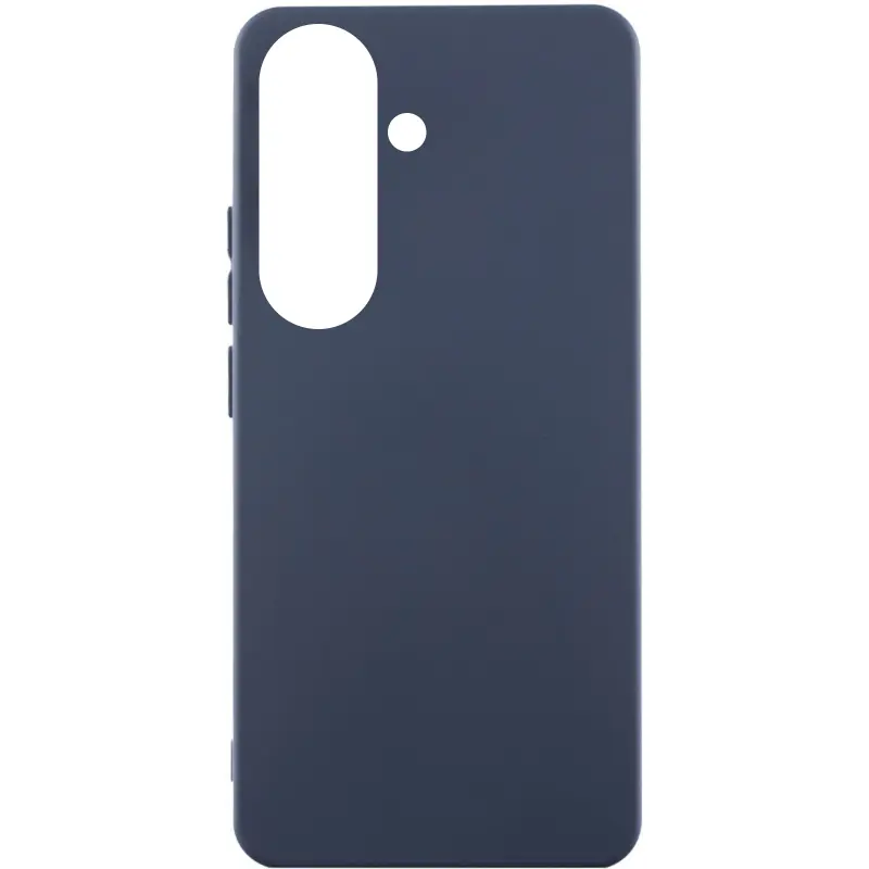 Чехол Silicone Cover Lakshmi (AAA) для Samsung Galaxy S26+, Темно-синий / Midnight blue, Силикон, купить оптом с доставкой
