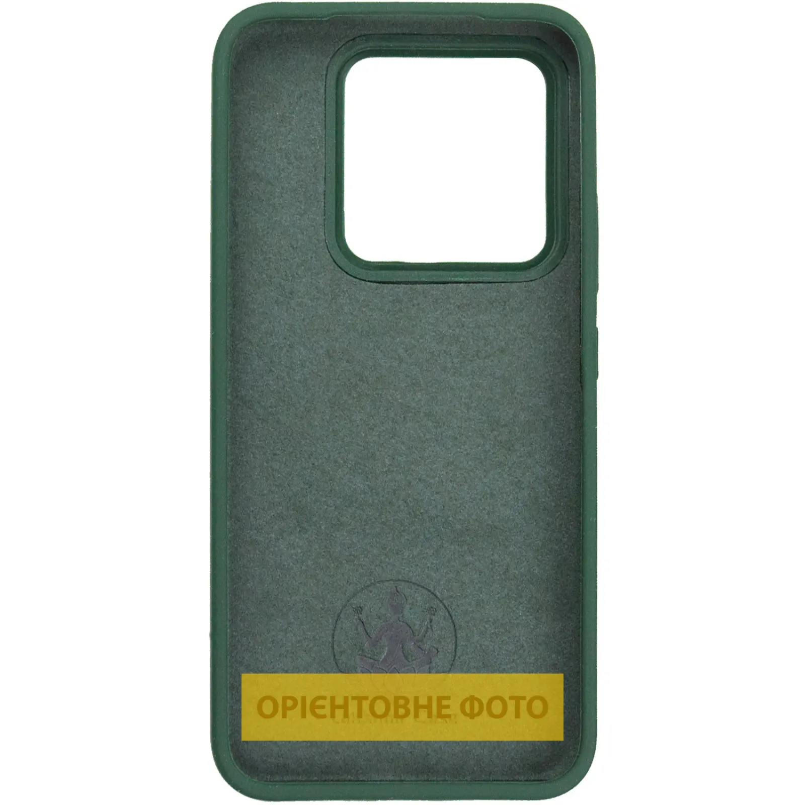 Чехол Silicone Cover Lakshmi (AAA) для Xiaomi 15T Pro, Зеленый / Cyprus Green 2, Силикон, купить оптом с доставкой