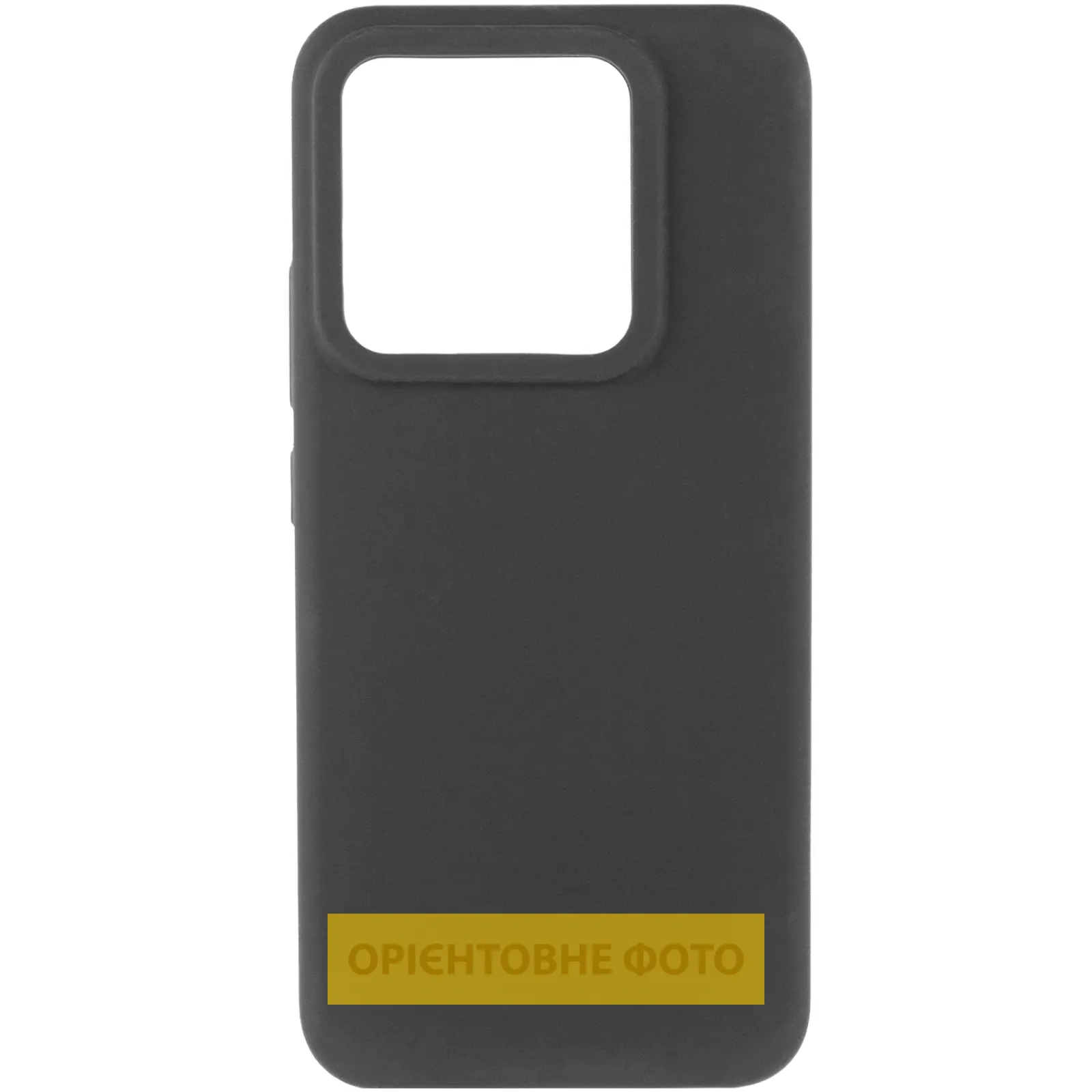 Чехол Silicone Cover Lakshmi (AAA) для Xiaomi 15T Pro, Черный / Black 1, Силикон, купить оптом с доставкой