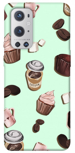 Чехол itsPrint Coffee and sweets для OnePlus 9 Pro