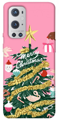Чехол itsPrint Праздничная елка для OnePlus 9 Pro