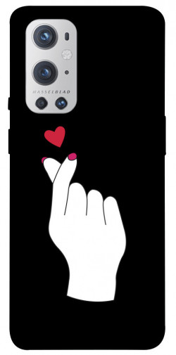 Чехол itsPrint Сердце в руке для OnePlus 9 Pro