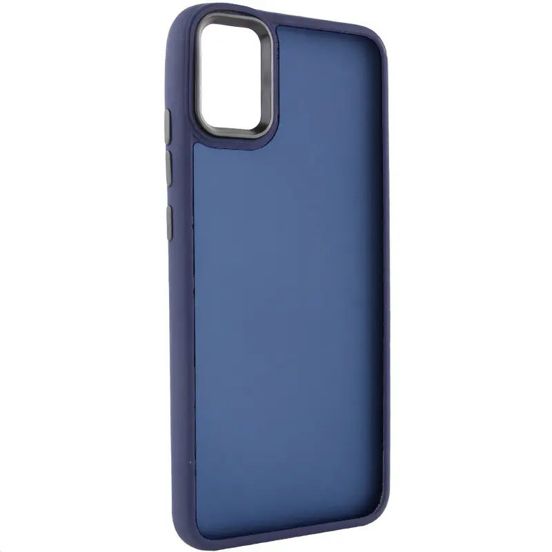 Чехол TPU+PC Lyon Frosted для Samsung Galaxy A51, Deep Navy, TPU+PC, купить оптом с доставкой