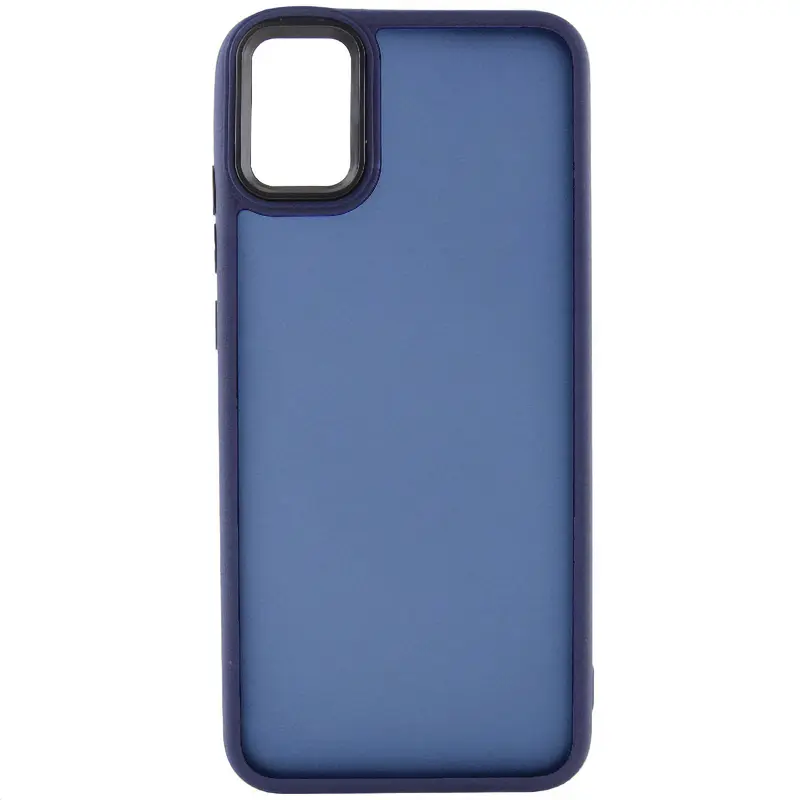 Чехол TPU+PC Lyon Frosted для Samsung Galaxy A51, Deep Navy 1, TPU+PC, купить оптом с доставкой