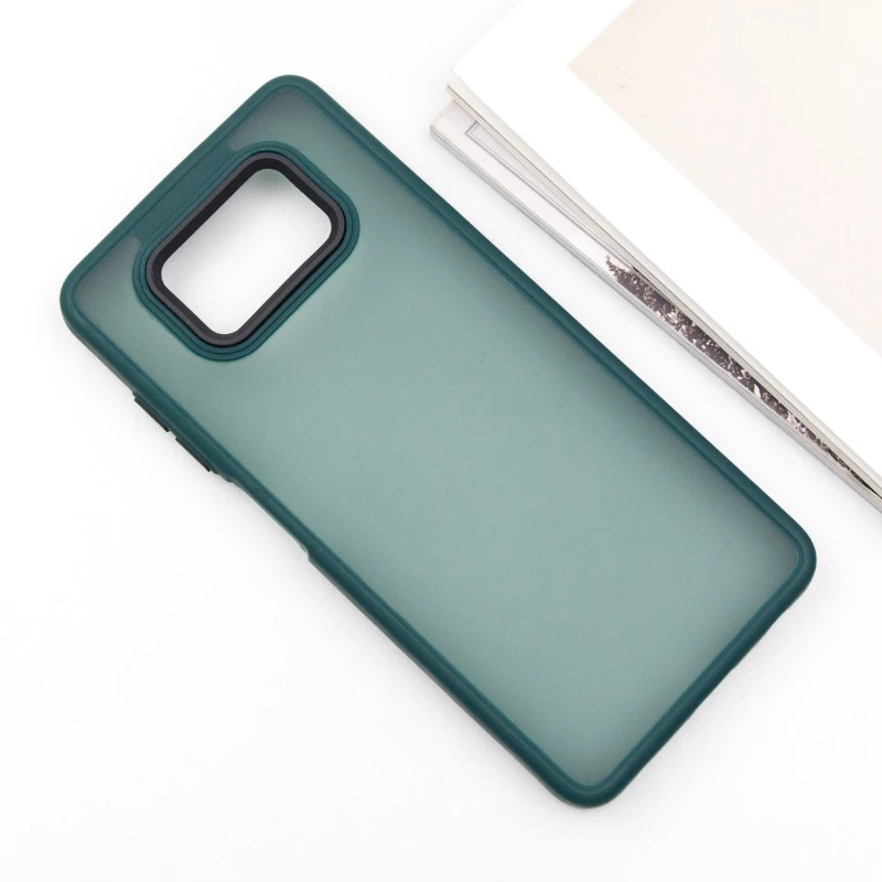 Чехол TPU+PC Lyon Frosted для Xiaomi Poco X3 NFC / Poco X3 Pro, Green 1, TPU+PC, купить оптом с доставкой