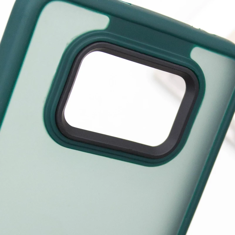 Чехол TPU+PC Lyon Frosted для Xiaomi Poco X3 NFC / Poco X3 Pro, Green 4, TPU+PC, купить оптом с доставкой