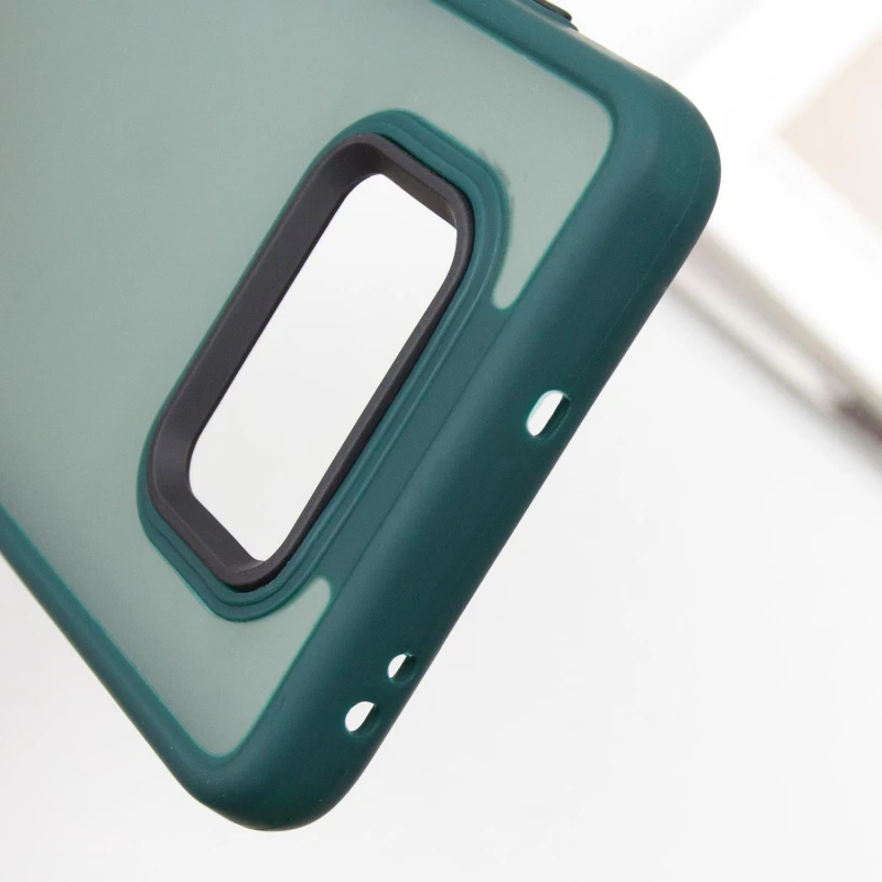 Чехол TPU+PC Lyon Frosted для Xiaomi Poco X3 NFC / Poco X3 Pro, Green 6, TPU+PC, купить оптом с доставкой