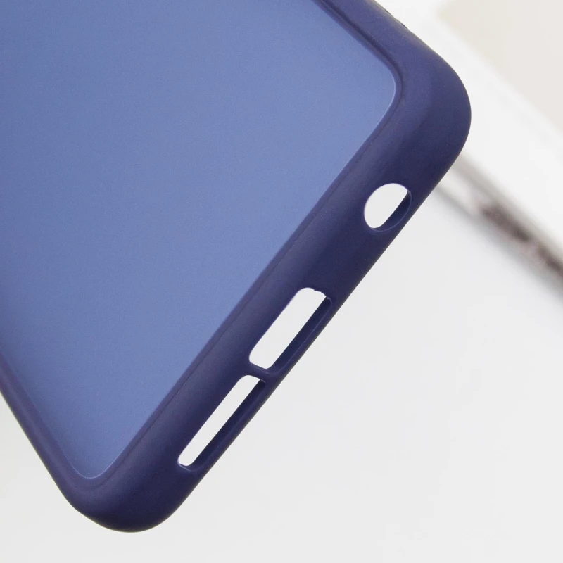 Чехол TPU+PC Lyon Frosted для Xiaomi Poco X3 NFC / Poco X3 Pro, Navy Blue 5, TPU+PC, купить оптом с доставкой