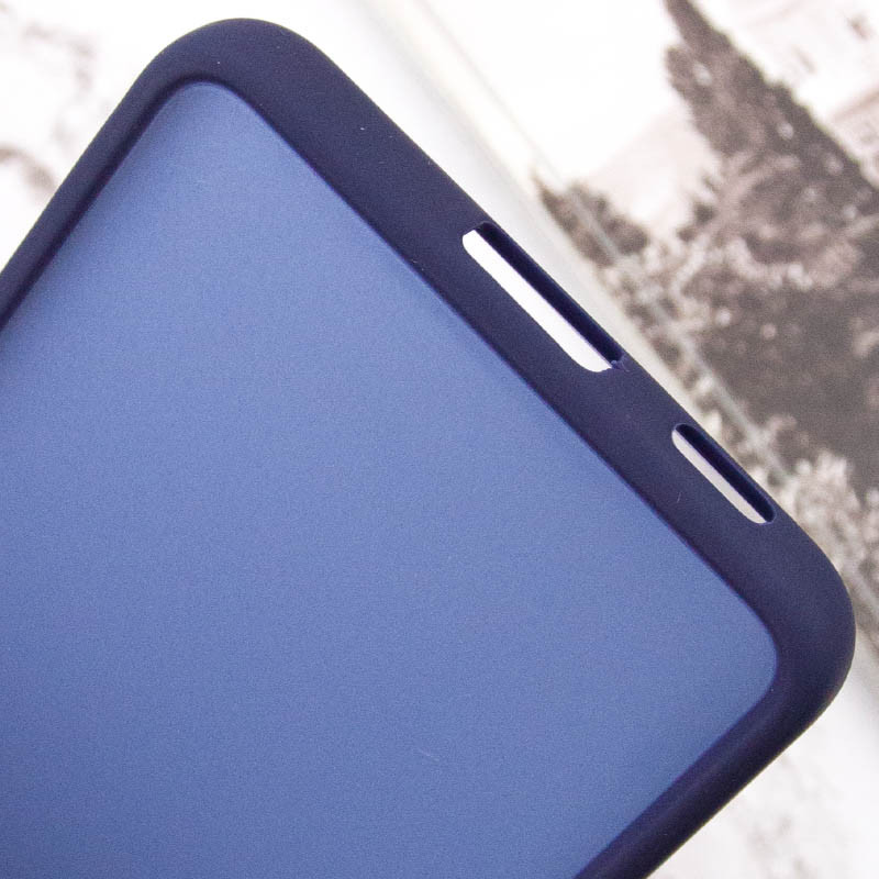 Чохол TPU+PC Lyon Frosted для Samsung Galaxy S21 FE, Navy Blue 5, TPU+PC, купити оптом з доставкою