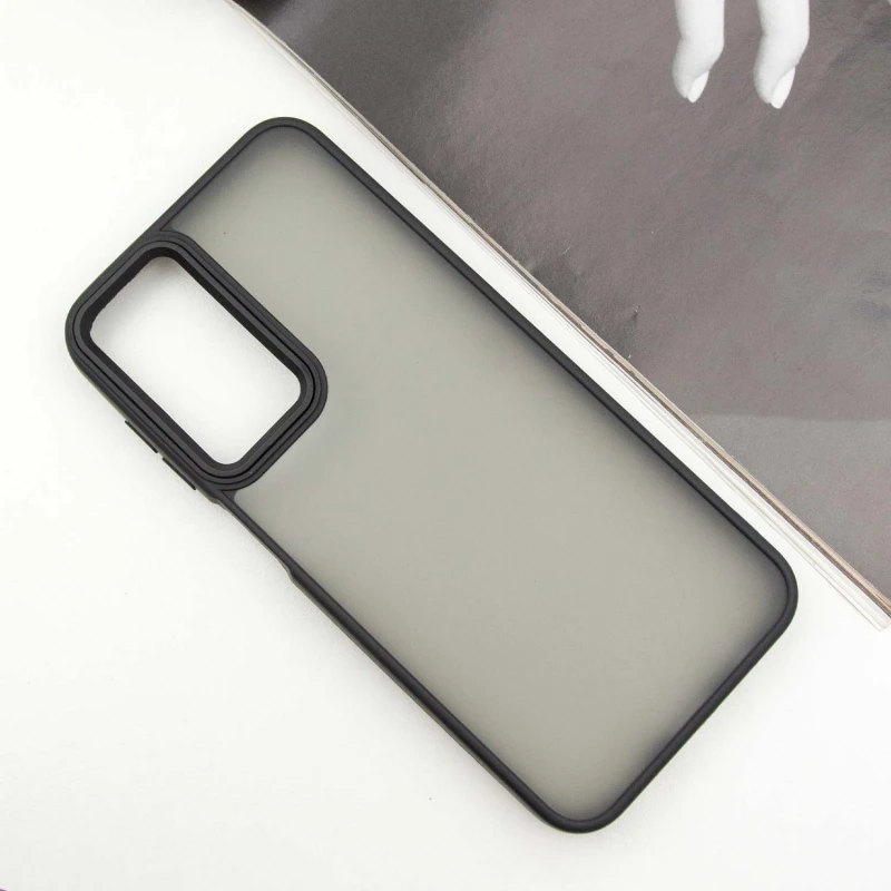 Чехол TPU+PC Lyon Frosted для Samsung Galaxy A24 4G, Black 1, TPU+PC, купить оптом с доставкой