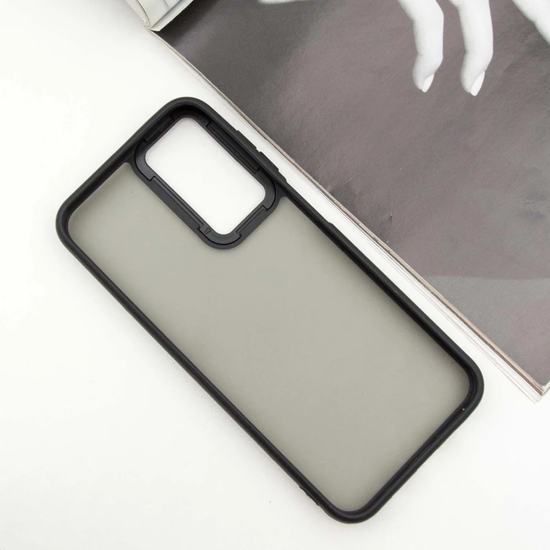 Чехол TPU+PC Lyon Frosted для Samsung Galaxy A24 4G, Black 2, TPU+PC, купить оптом с доставкой