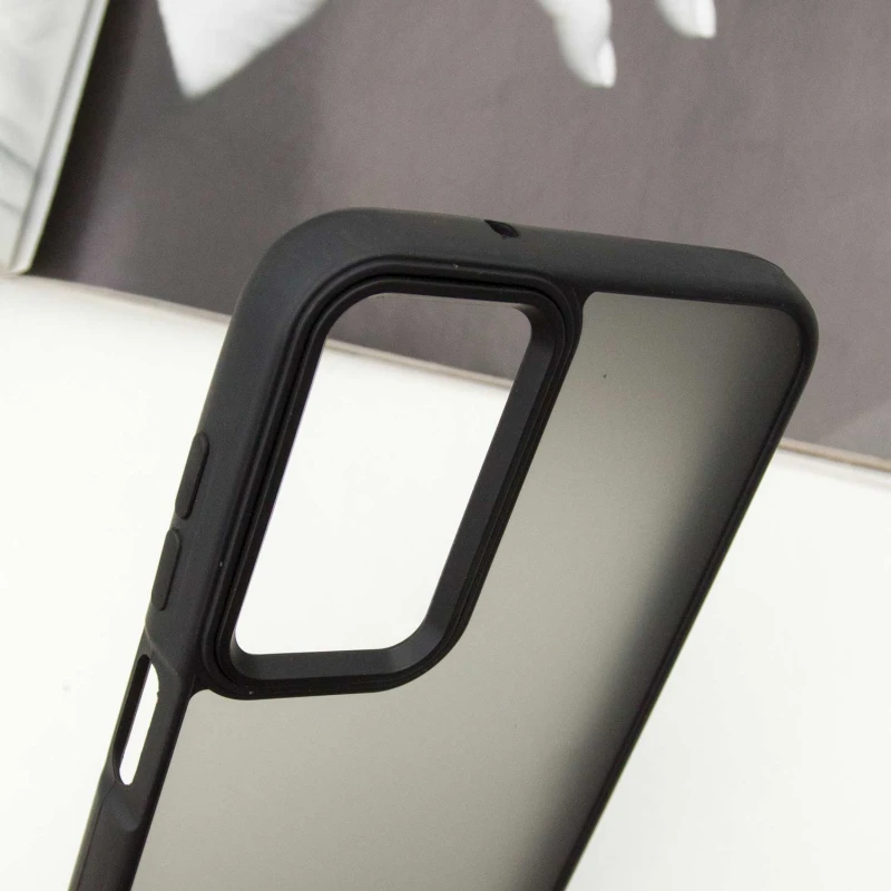 Чехол TPU+PC Lyon Frosted для Samsung Galaxy A24 4G, Black 3, TPU+PC, купить оптом с доставкой