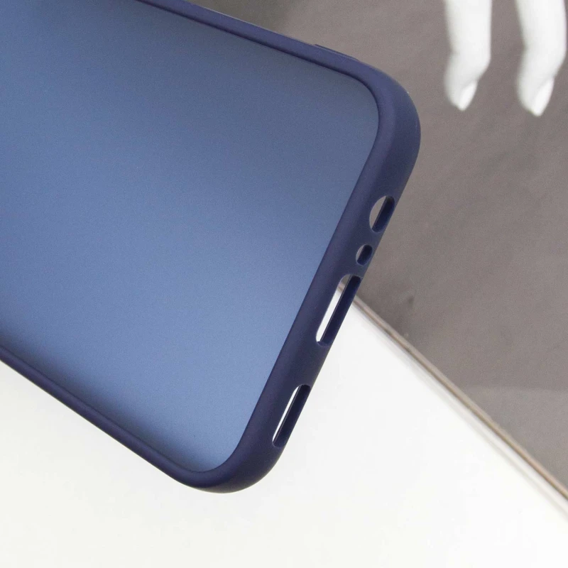 Чехол TPU+PC Lyon Frosted для Samsung Galaxy A24 4G, Navy Blue 5, TPU+PC, купить оптом с доставкой