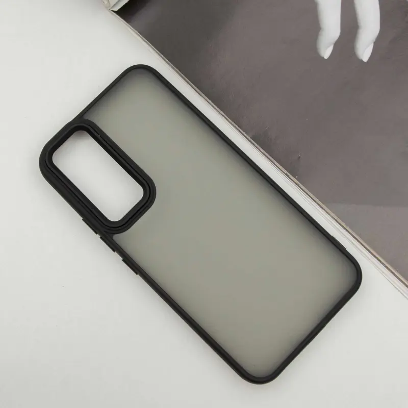 Чохол TPU+PC Lyon Frosted для Samsung Galaxy A15 4G/5G / M15 5G, Black 1, TPU+PC, купити оптом з доставкою