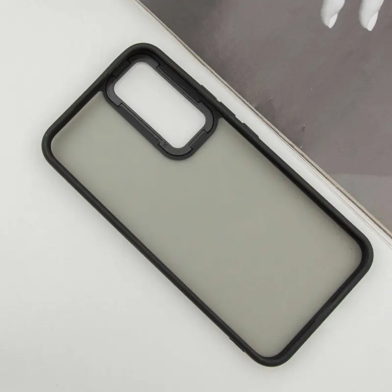 Чохол TPU+PC Lyon Frosted для Samsung Galaxy A15 4G/5G / M15 5G, Black 2, TPU+PC, купити оптом з доставкою