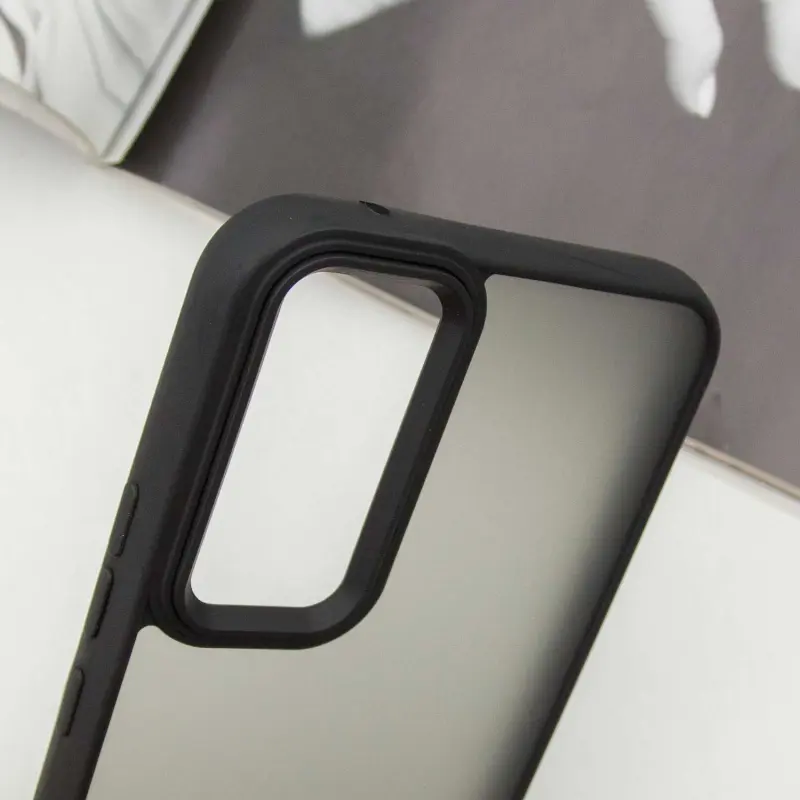 Чохол TPU+PC Lyon Frosted для Samsung Galaxy A15 4G/5G / M15 5G, Black 3, TPU+PC, купити оптом з доставкою