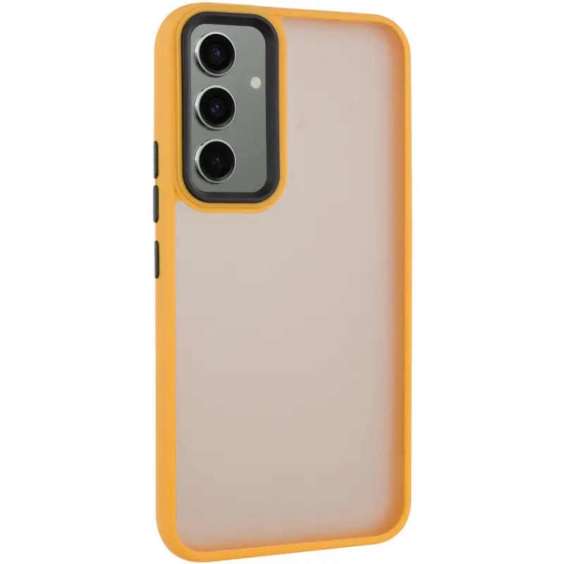 Чехол TPU+PC Lyon Frosted для Samsung Galaxy A15 4G/5G / M15 5G, Orange, TPU+PC, купить оптом с доставкой