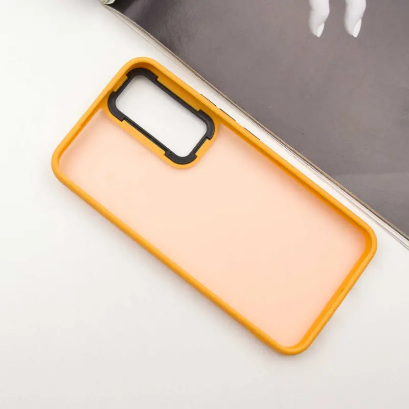 Чехол TPU+PC Lyon Frosted для Samsung Galaxy A15 4G/5G / M15 5G, Orange 2, TPU+PC, купить оптом с доставкой