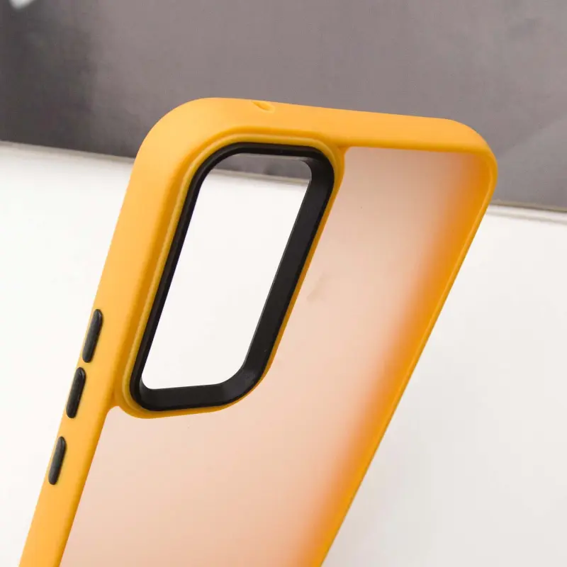 Чехол TPU+PC Lyon Frosted для Samsung Galaxy A15 4G/5G / M15 5G, Orange 3, TPU+PC, купить оптом с доставкой