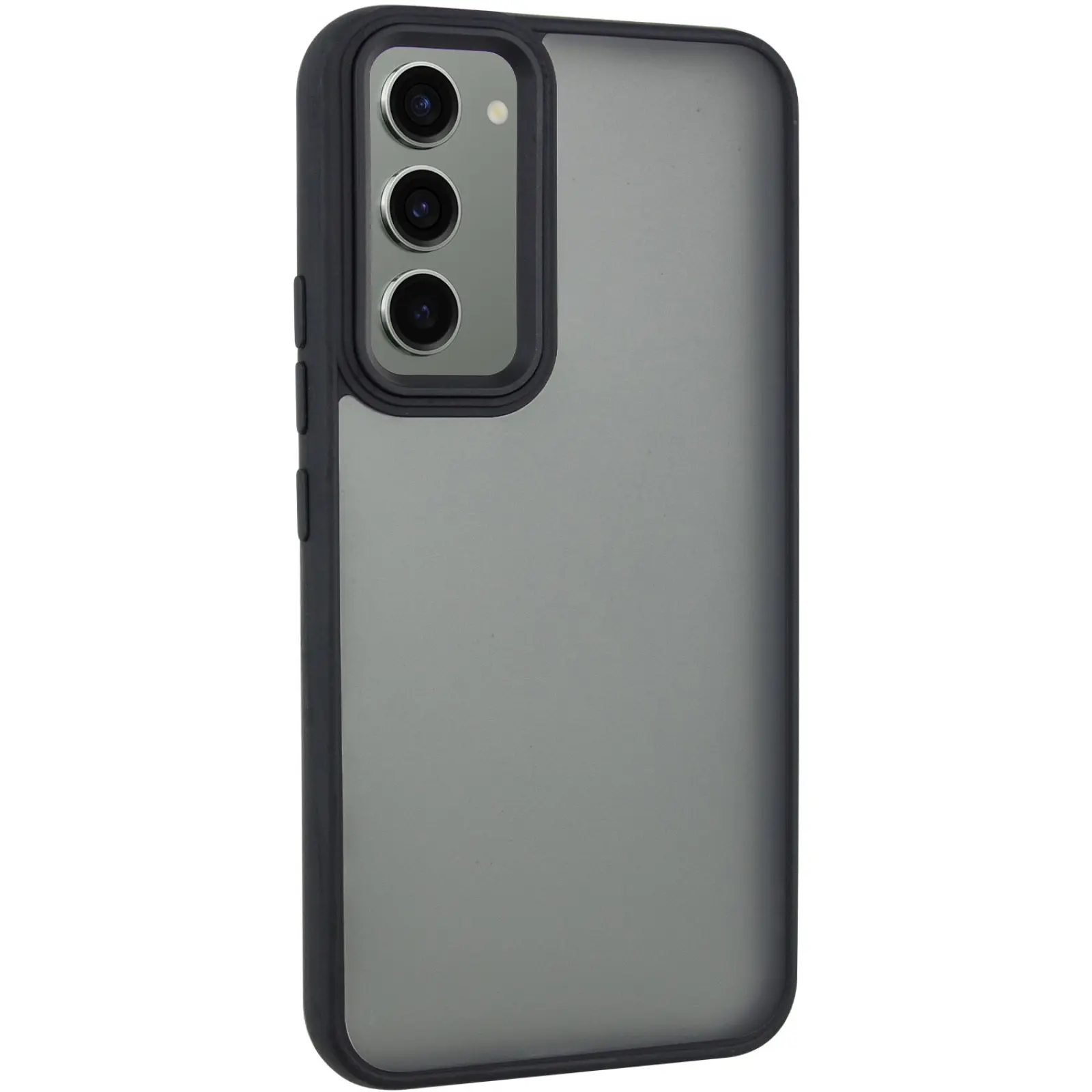 Чехол TPU+PC Lyon Frosted для Samsung Galaxy A55, Black, TPU+PC, купить оптом с доставкой