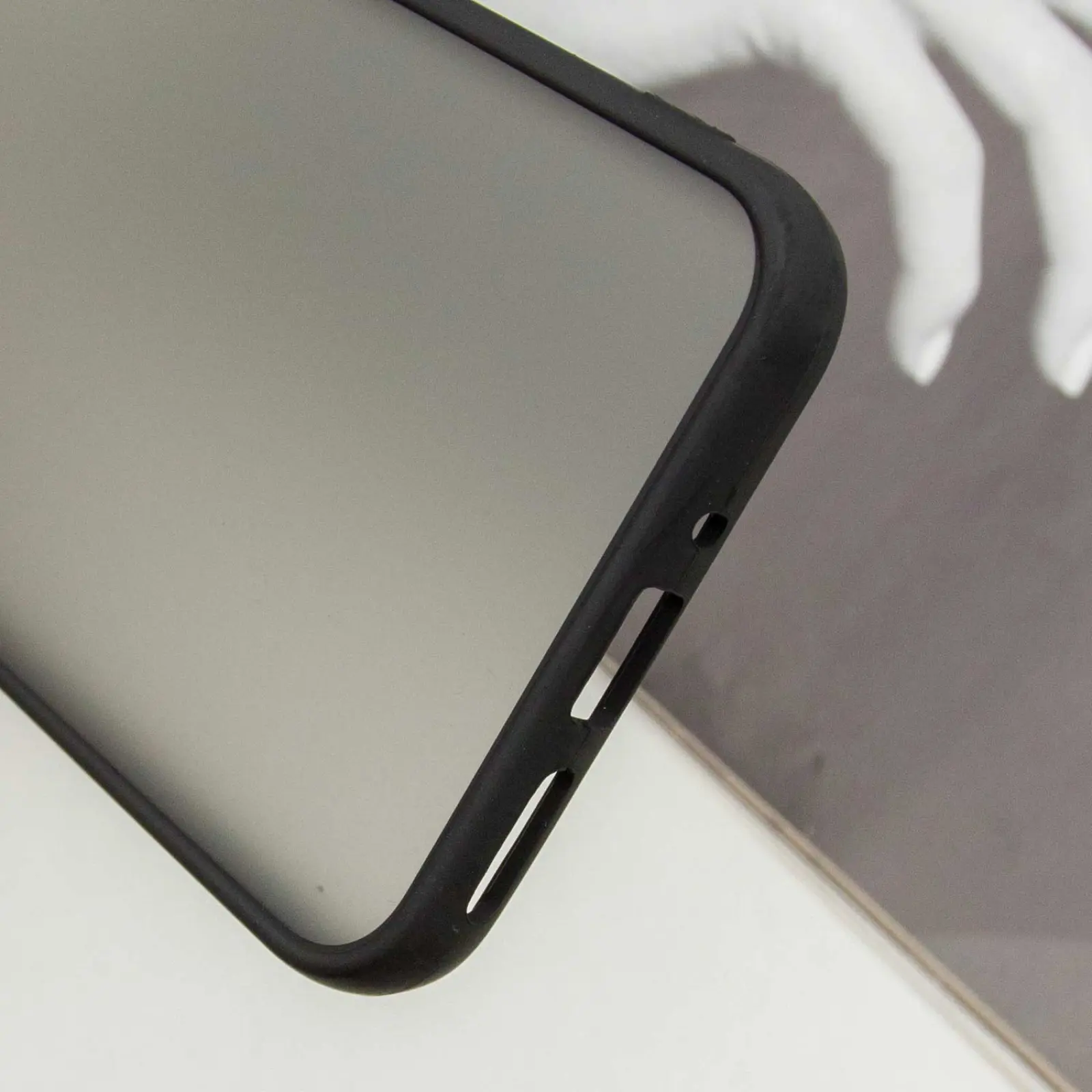 Чехол TPU+PC Lyon Frosted для Samsung Galaxy A55, Black 5, TPU+PC, купить оптом с доставкой