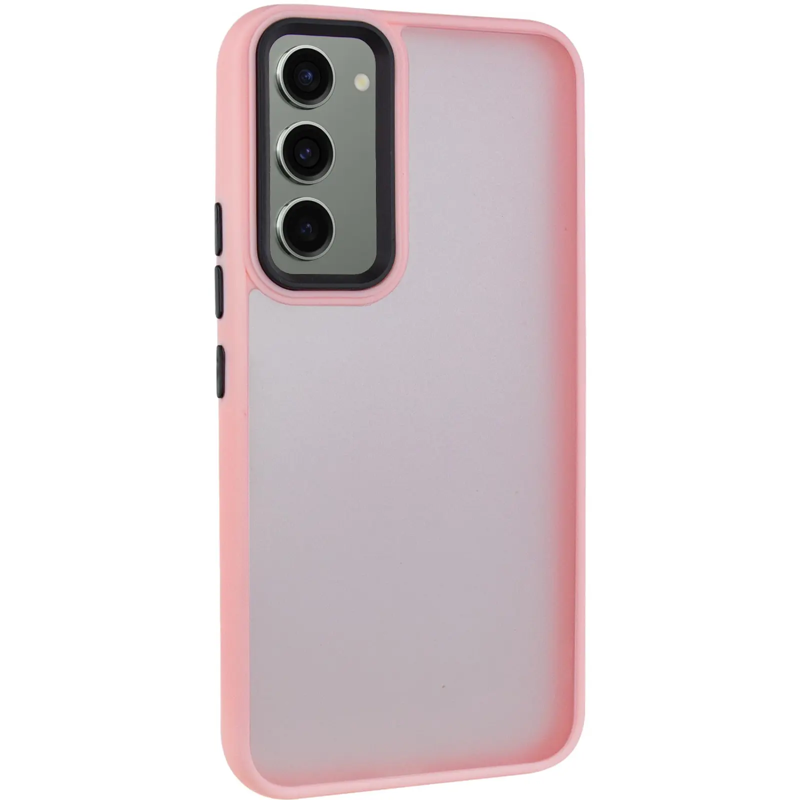 Чехол TPU+PC Lyon Frosted для Samsung Galaxy A55, Pink, TPU+PC, купить оптом с доставкой