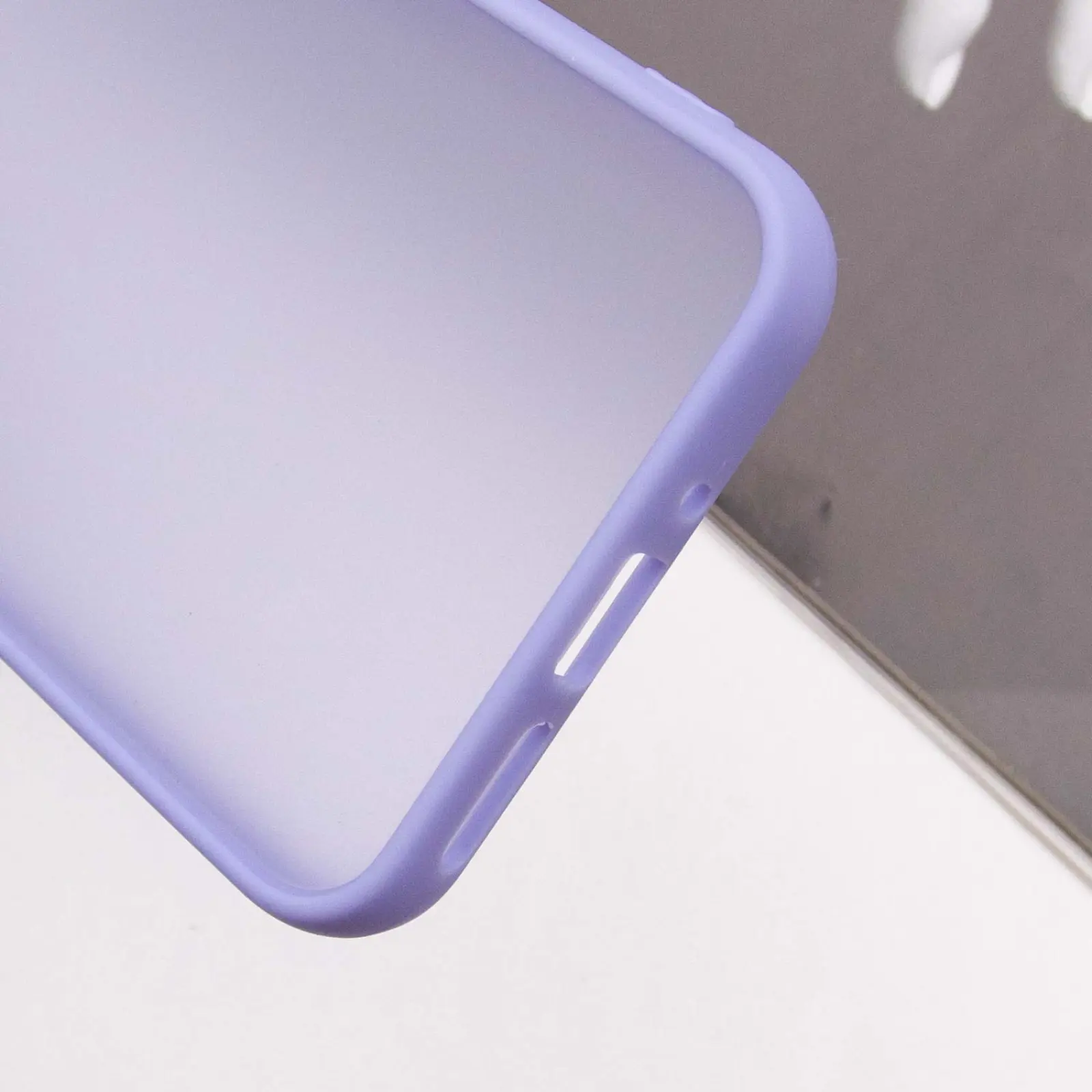 Чехол TPU+PC Lyon Frosted для Samsung Galaxy A55, Purple 5, TPU+PC, купить оптом с доставкой