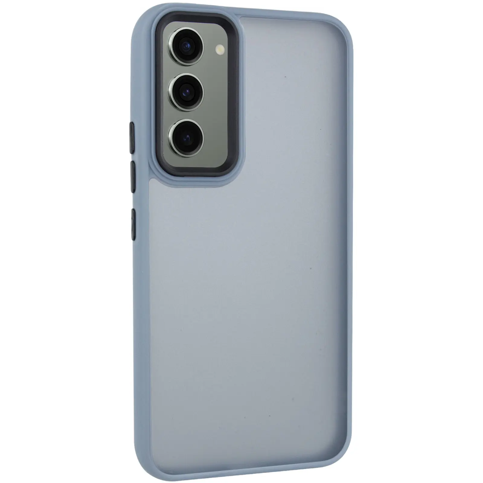 Чехол TPU+PC Lyon Frosted для Samsung Galaxy A55, Sierra Blue, TPU+PC, купить оптом с доставкой