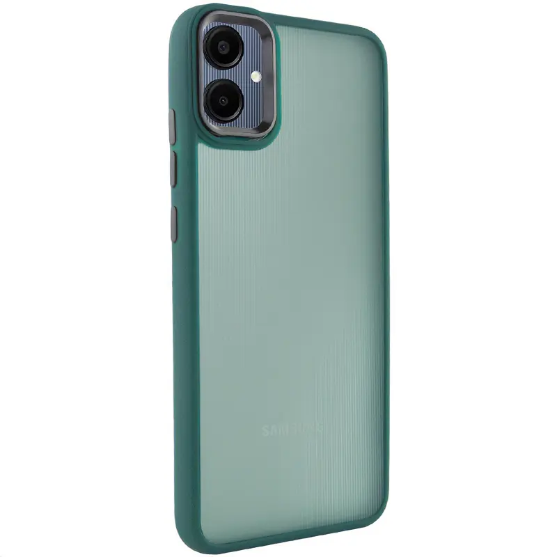 Чехол TPU+PC Lyon Frosted для Samsung Galaxy A06, Green, TPU+PC, купить оптом с доставкой