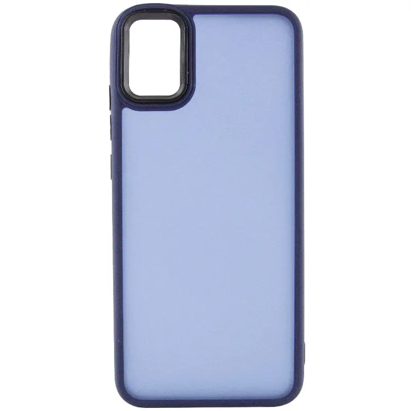 Чехол TPU+PC Lyon Frosted для Samsung Galaxy A06, Navy Blue 1, TPU+PC, купить оптом с доставкой