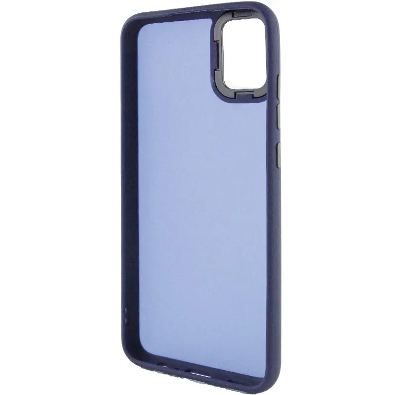 Чехол TPU+PC Lyon Frosted для Samsung Galaxy A06, Navy Blue 2, TPU+PC, купить оптом с доставкой