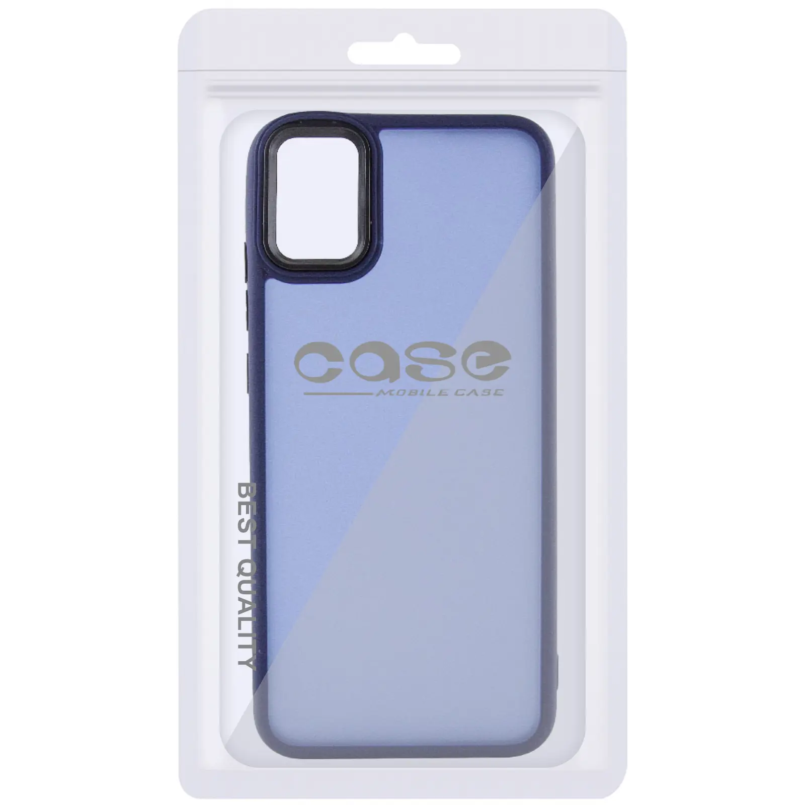 Чехол TPU+PC Lyon Frosted для Samsung Galaxy A06, Navy Blue 4, TPU+PC, купить оптом с доставкой