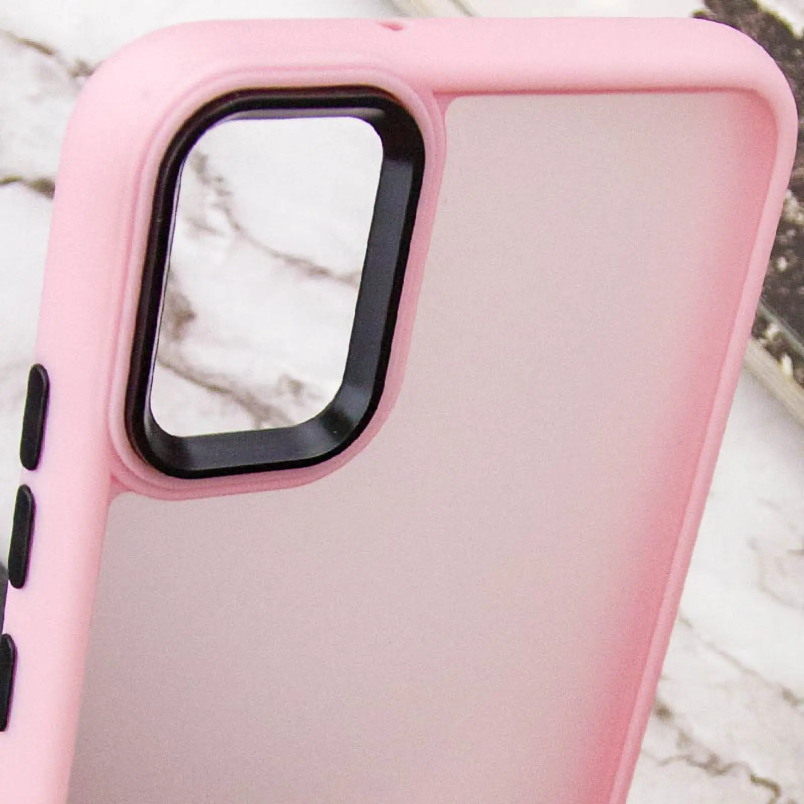 Чехол TPU+PC Lyon Frosted для Samsung Galaxy A06, Pink 4, TPU+PC, купить оптом с доставкой