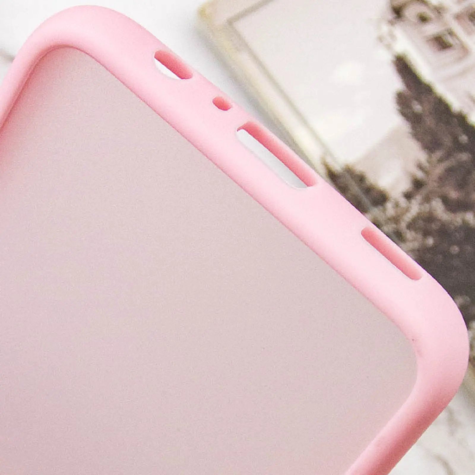 Чехол TPU+PC Lyon Frosted для Samsung Galaxy A06, Pink 5, TPU+PC, купить оптом с доставкой