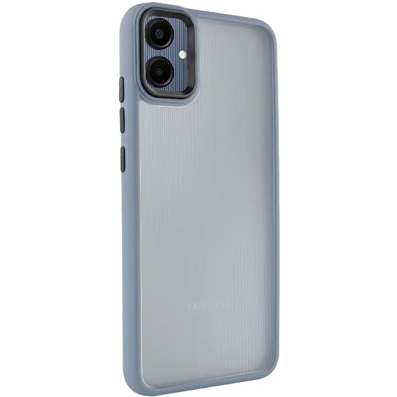 Чехол TPU+PC Lyon Frosted для Samsung Galaxy A06, Sierra Blue, TPU+PC, купить оптом с доставкой