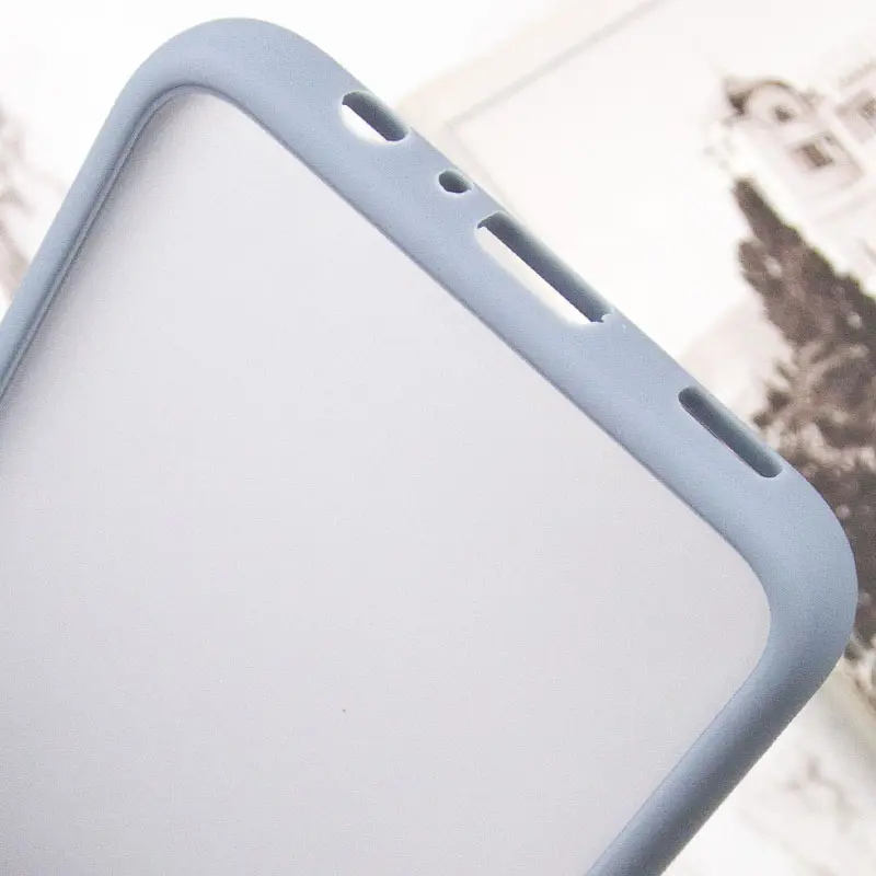 Чехол TPU+PC Lyon Frosted для Samsung Galaxy A06, Sierra Blue 5, TPU+PC, купить оптом с доставкой