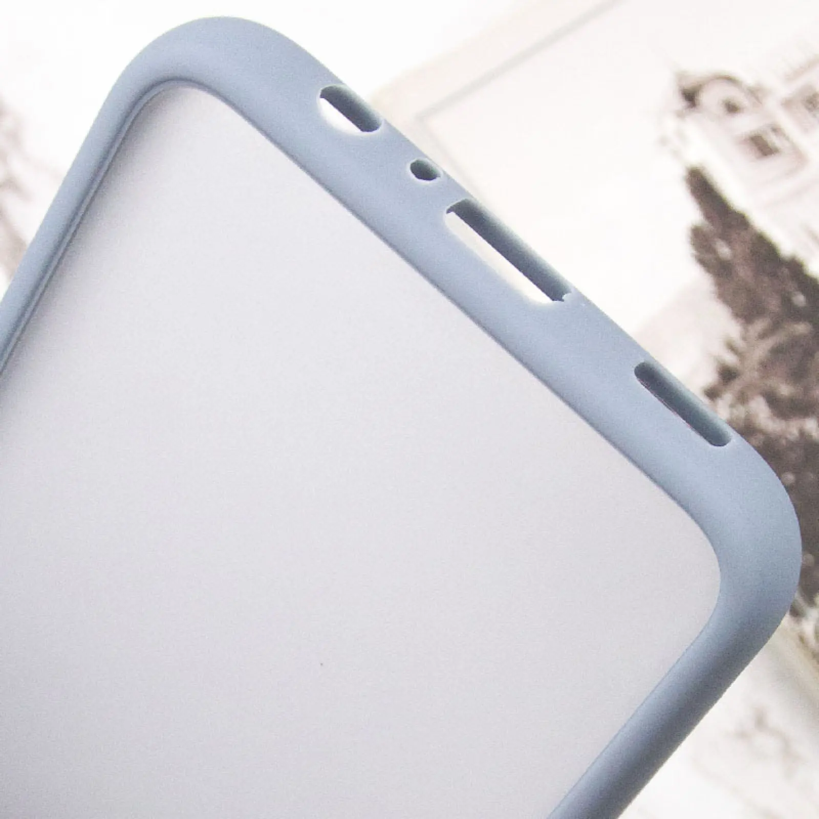 Чехол TPU+PC Lyon Frosted для Samsung Galaxy A06, Sierra Blue 5, TPU+PC, купить оптом с доставкой