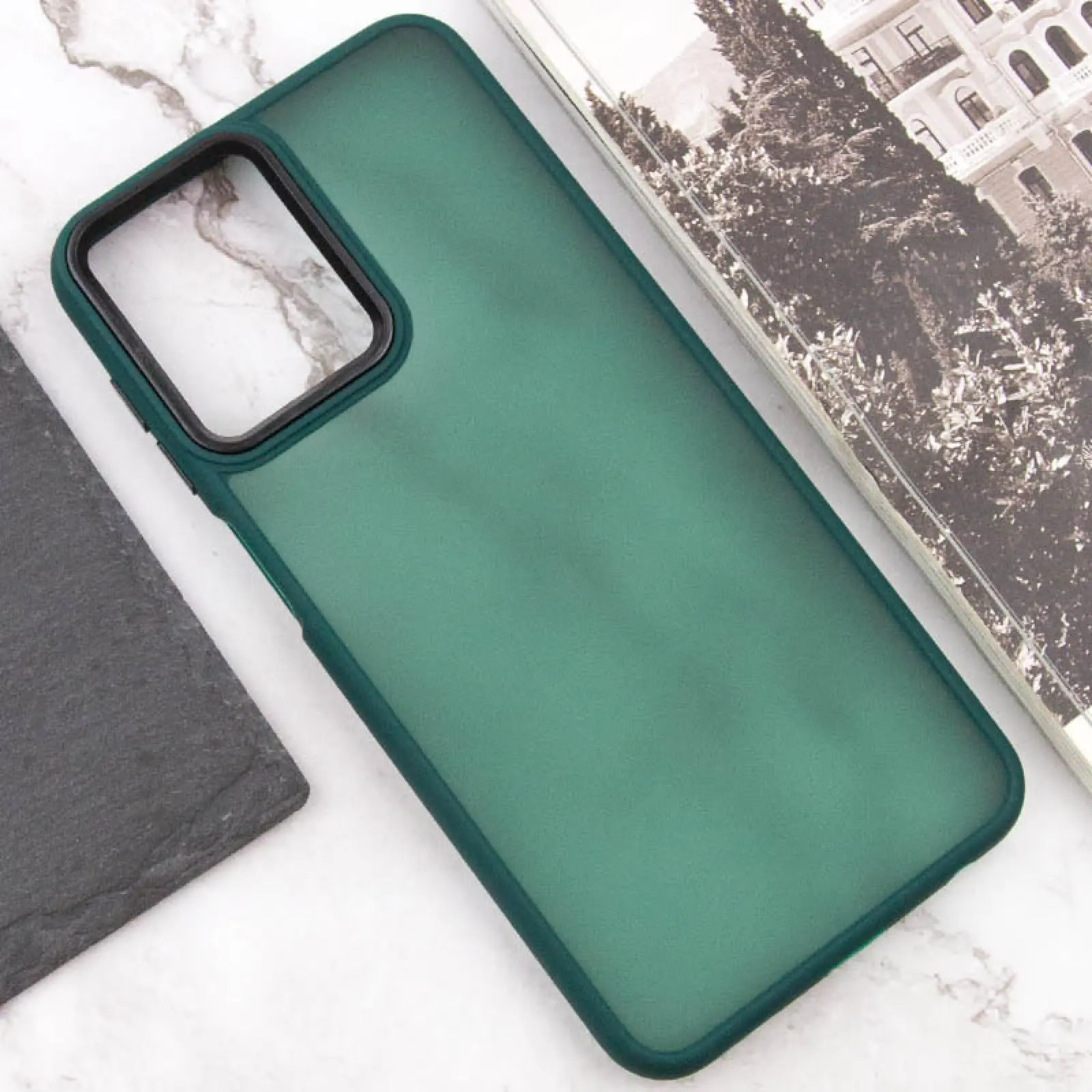 Чехол TPU+PC Lyon Frosted для Oppo A3 4G / A3x 4G/ A40m, Green 3, TPU+PC, купить оптом с доставкой