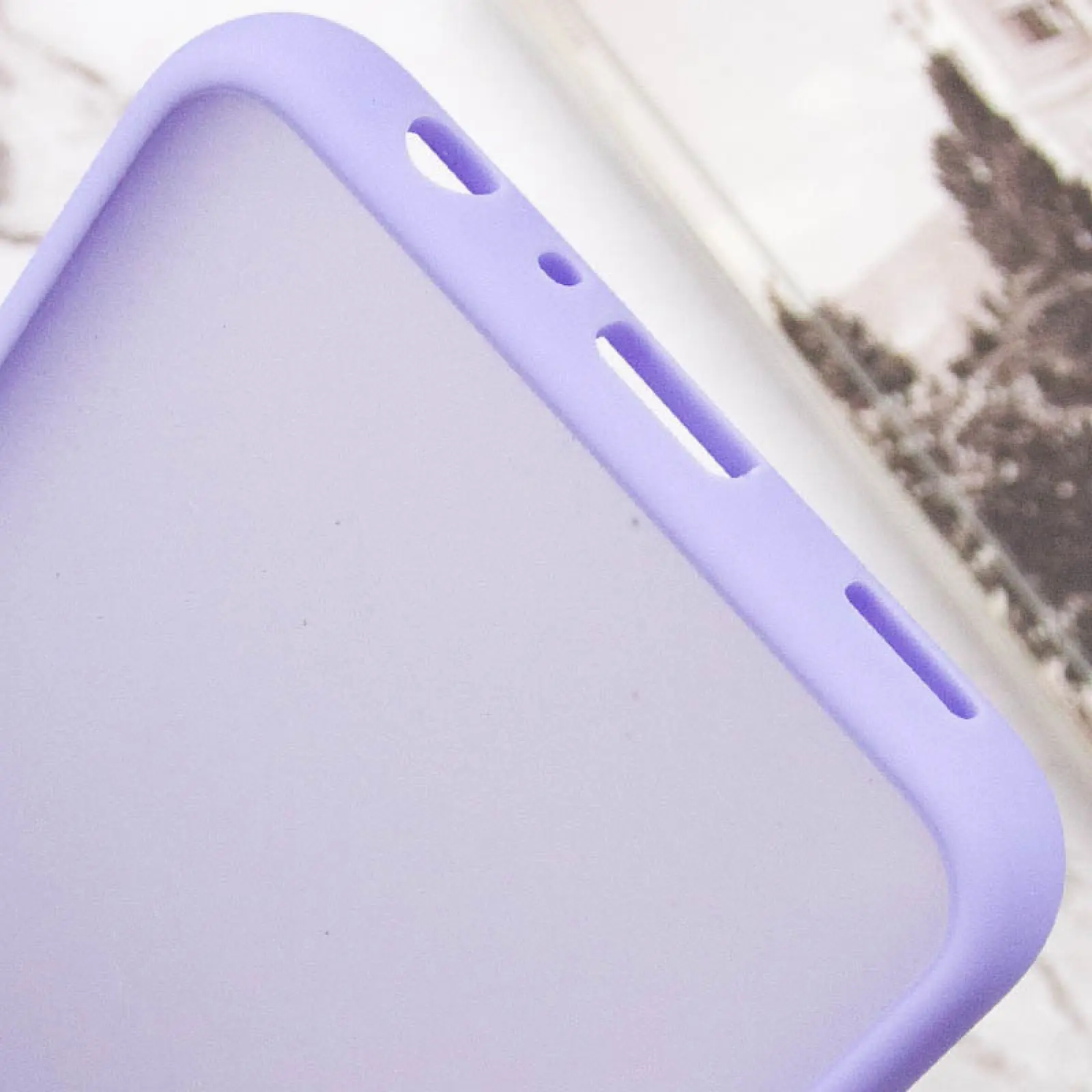 Чехол TPU+PC Lyon Frosted для Oppo A3 4G / A3x 4G/ A40m, Purple 5, TPU+PC, купить оптом с доставкой