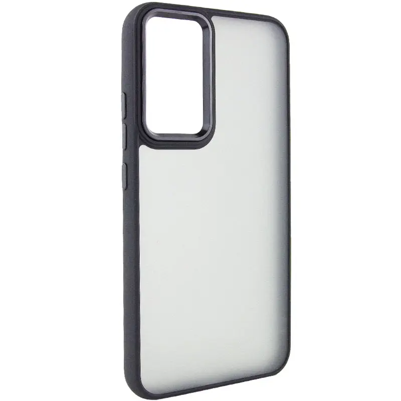 Чохол TPU+PC Lyon Frosted для Samsung Galaxy S25 Ultra, Black, TPU+PC, купити оптом з доставкою