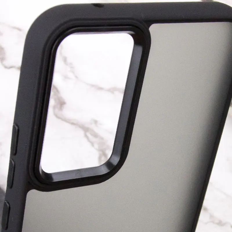 Чохол TPU+PC Lyon Frosted для Samsung Galaxy S25 Ultra, Black 4, TPU+PC, купити оптом з доставкою