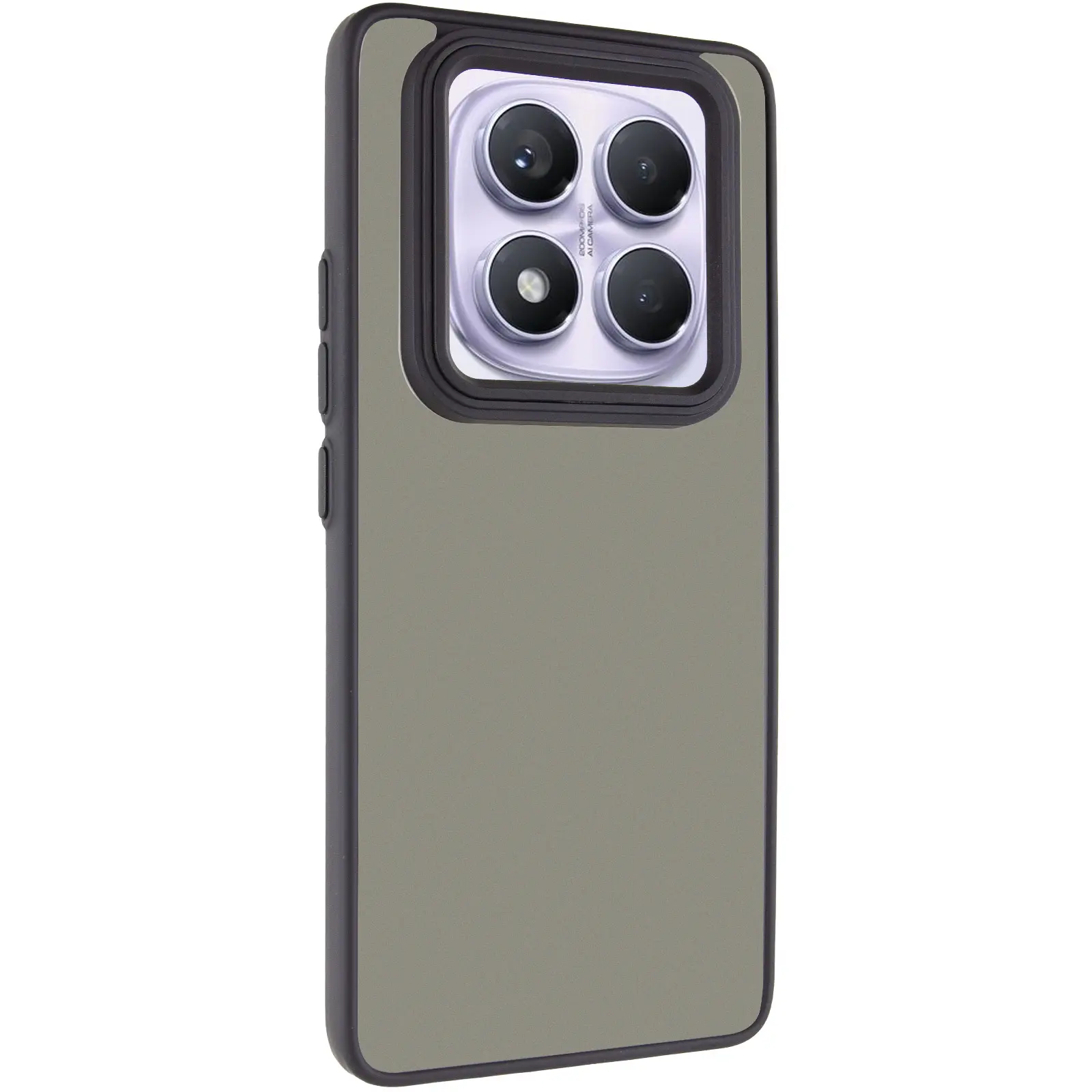 Чехол TPU+PC Lyon Frosted для Xiaomi Redmi Note 14 Pro 4G, Black, TPU+PC, купить оптом с доставкой