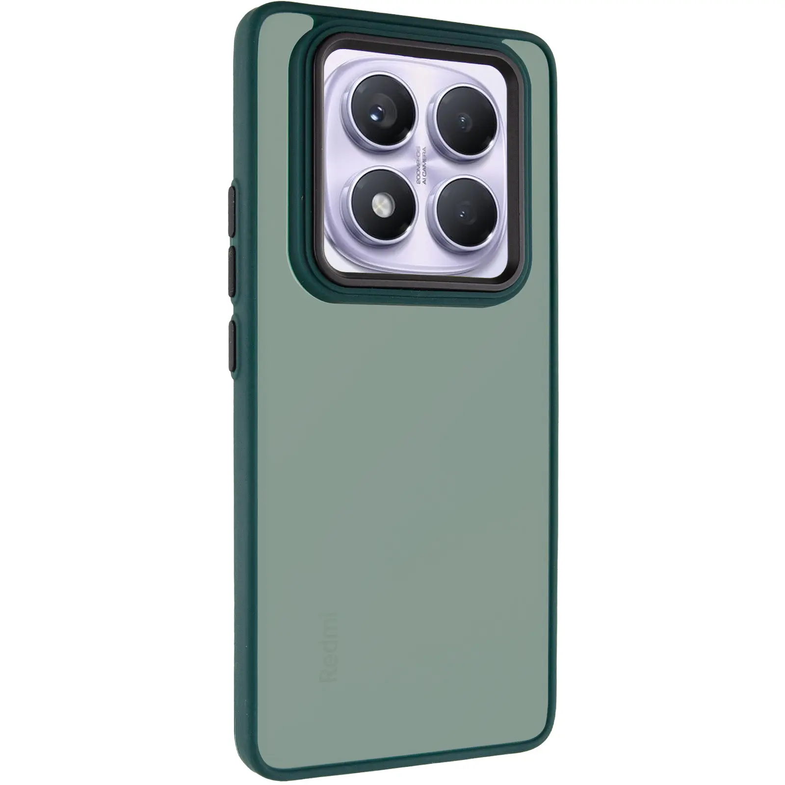 Чехол TPU+PC Lyon Frosted для Xiaomi Redmi Note 14 Pro 4G, Green, TPU+PC, купить оптом с доставкой