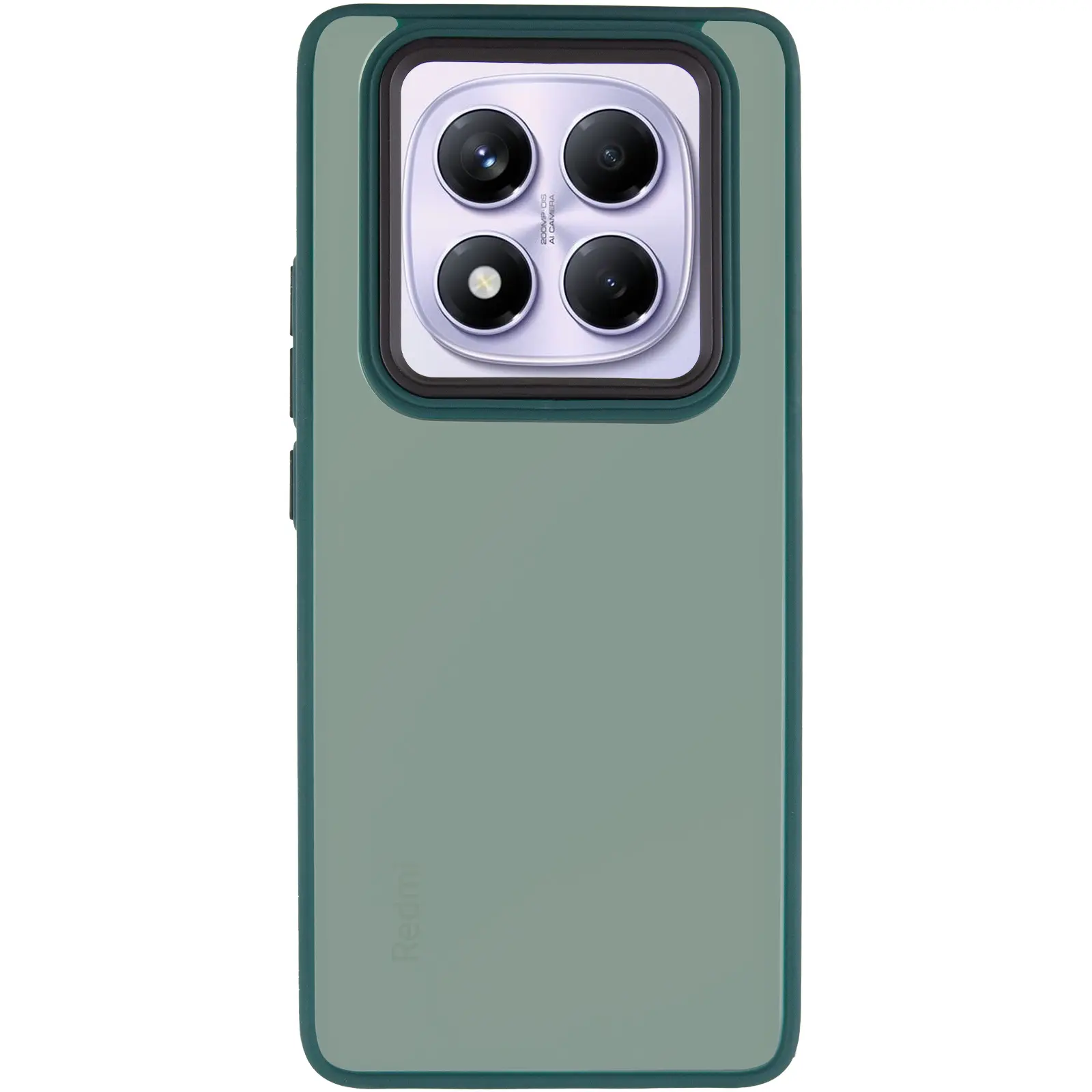 Чехол TPU+PC Lyon Frosted для Xiaomi Redmi Note 14 Pro 4G, Green 1, TPU+PC, купить оптом с доставкой
