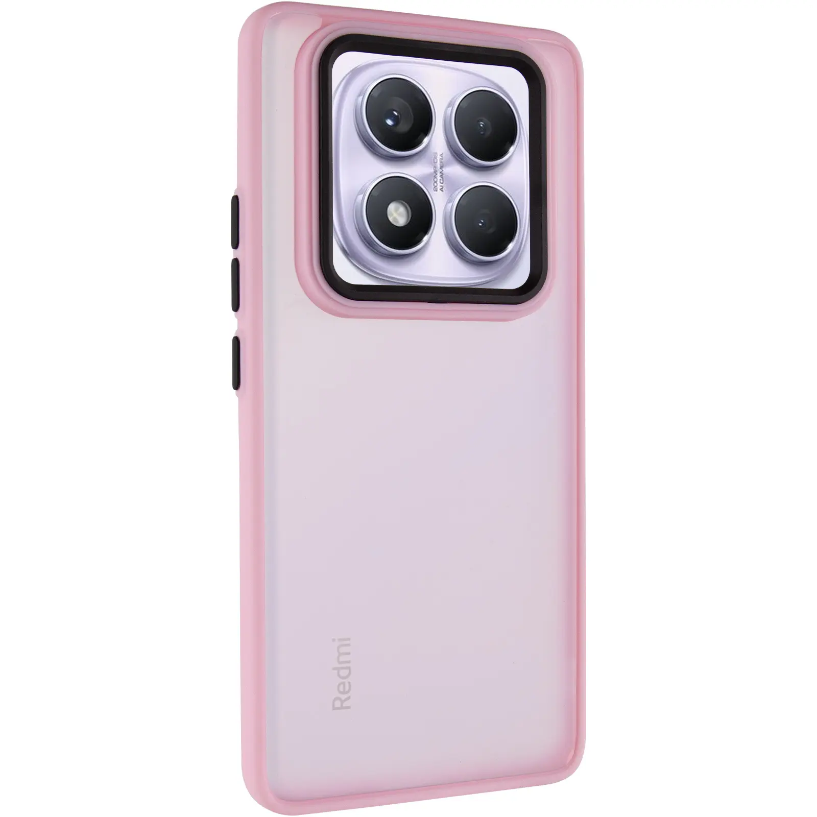 Чехол TPU+PC Lyon Frosted для Xiaomi Redmi Note 14 Pro 4G, Pink, TPU+PC, купить оптом с доставкой