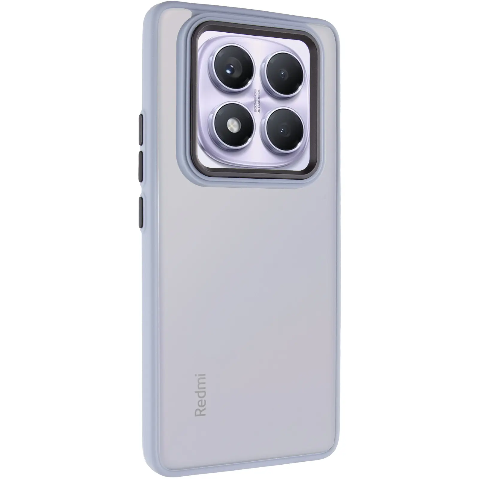 Чехол TPU+PC Lyon Frosted для Xiaomi Redmi Note 14 Pro 4G, Sierra Blue, TPU+PC, купить оптом с доставкой