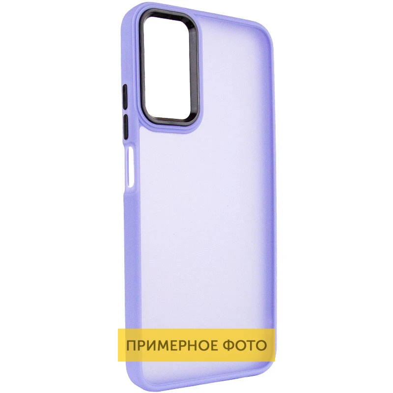 Чехол TPU+PC Lyon Frosted для Motorola Moto G15 4G, Purple, TPU+PC, купить оптом с доставкой